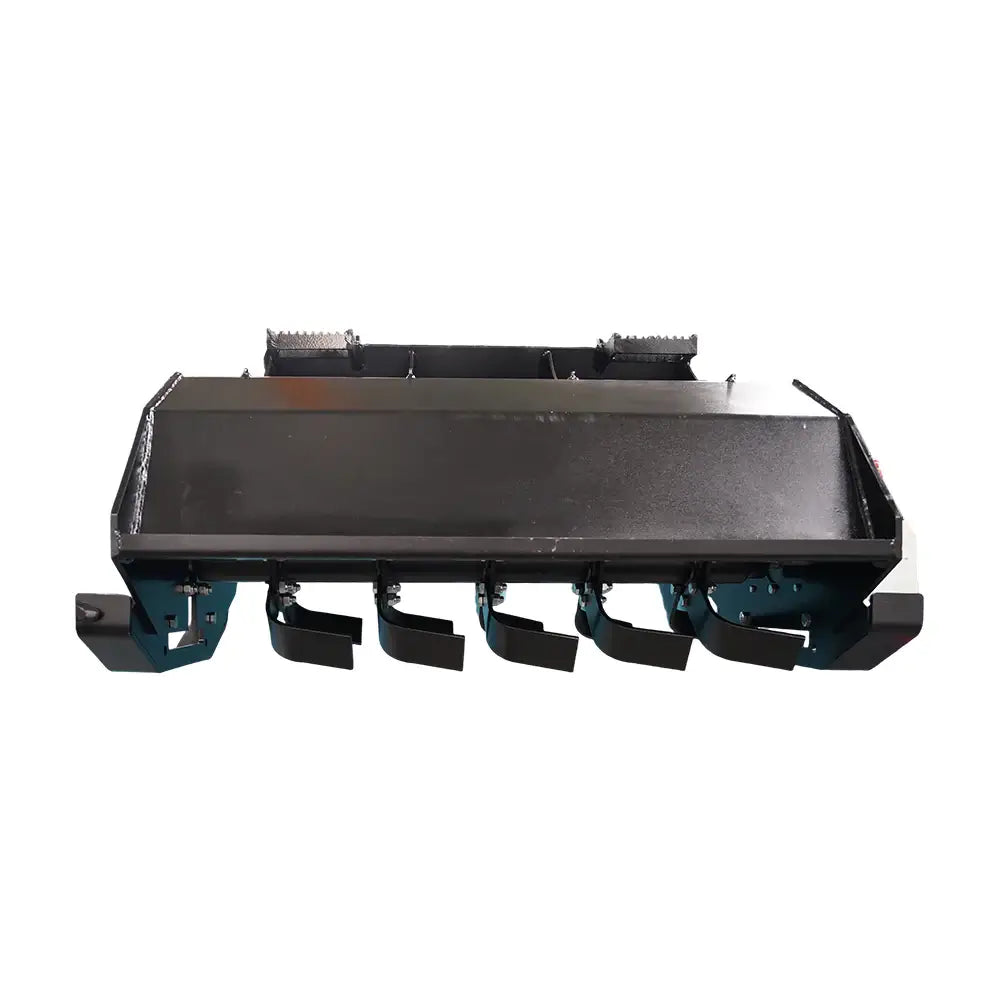 44" Hydraulic Compact Wheel Loader Rotary Tiller Attachment, Direct Drive