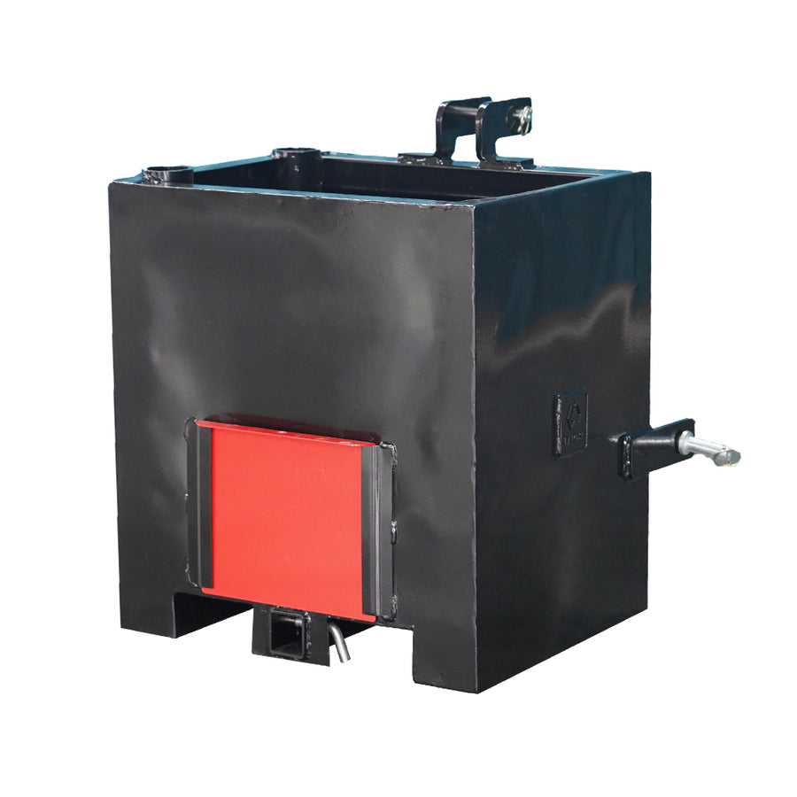 3 Point Ballast Box for Category 1 Tractors - 793 lb Capacity Counterweight Box