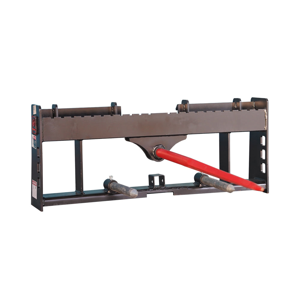 attachMan 42" Pallet Fork Frame & Hay Spear Combo with 2" Trailer Hitch Receiver - 3000 lbs Capacity