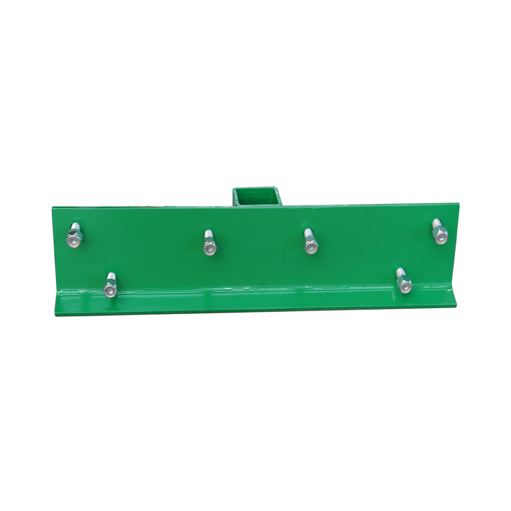 attachMan Green Bolt-on Tractor Grab Hooks with 2" Receiver - Compatible with John Deere Compact Tractors