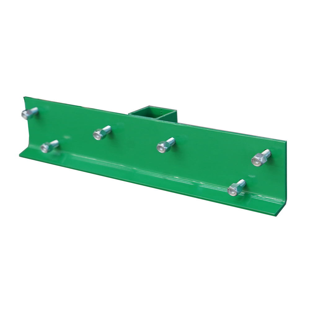 attachMan Green Bolt-on Tractor Grab Hooks with 2" Receiver - Compatible with John Deere Compact Tractors