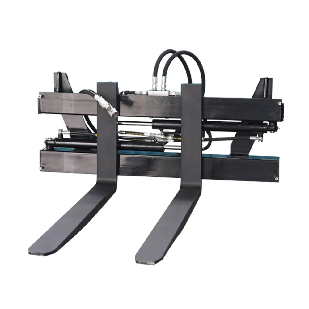 2500kg Hydraulic Pallet Forks Frame with Euro Bracket for Tractor