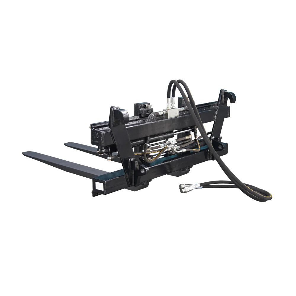 2500kg Hydraulic Pallet Forks Frame with Euro Bracket for Tractor