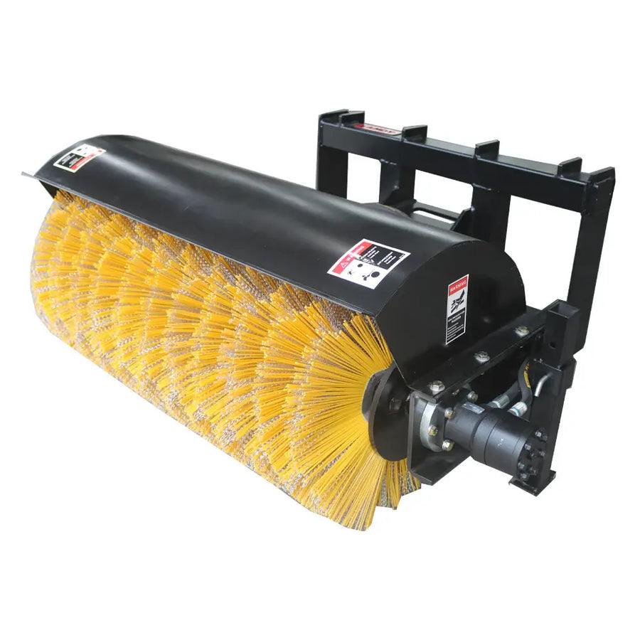 44" Skid Steer Hydraulic Angle Broom - Standard Flow, Bi-Directional