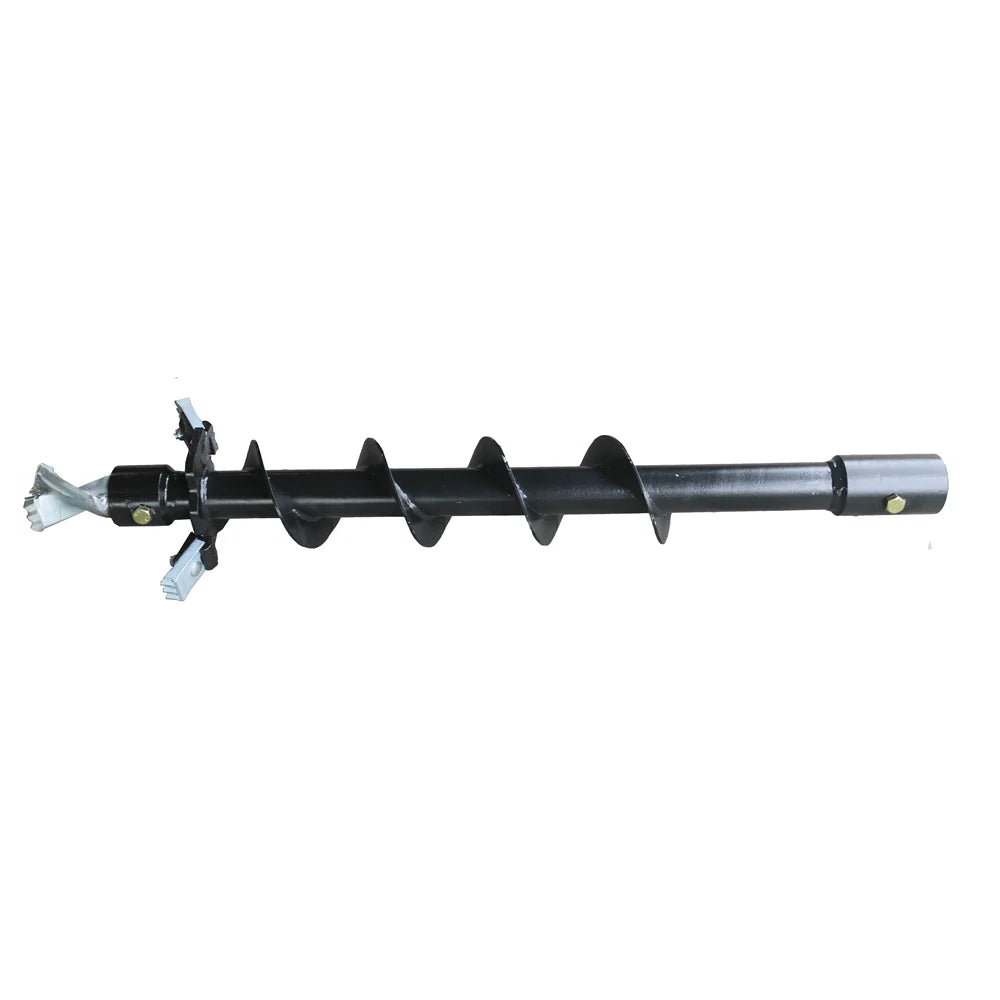 6" Skid Steer Auger Bit, 46" Digging Depth, Dual-Bolt Replacement Bit