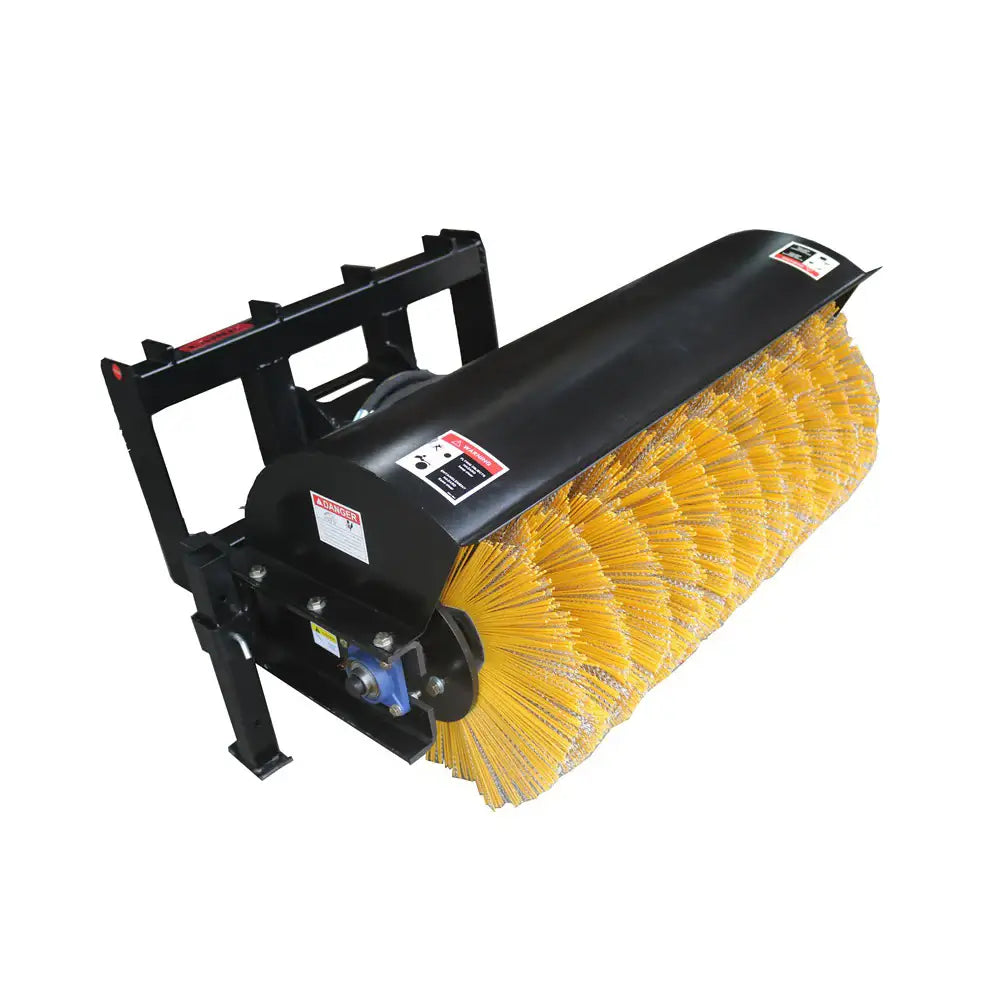 44" Skid Steer Hydraulic Angle Broom - Standard Flow, Bi-Directional