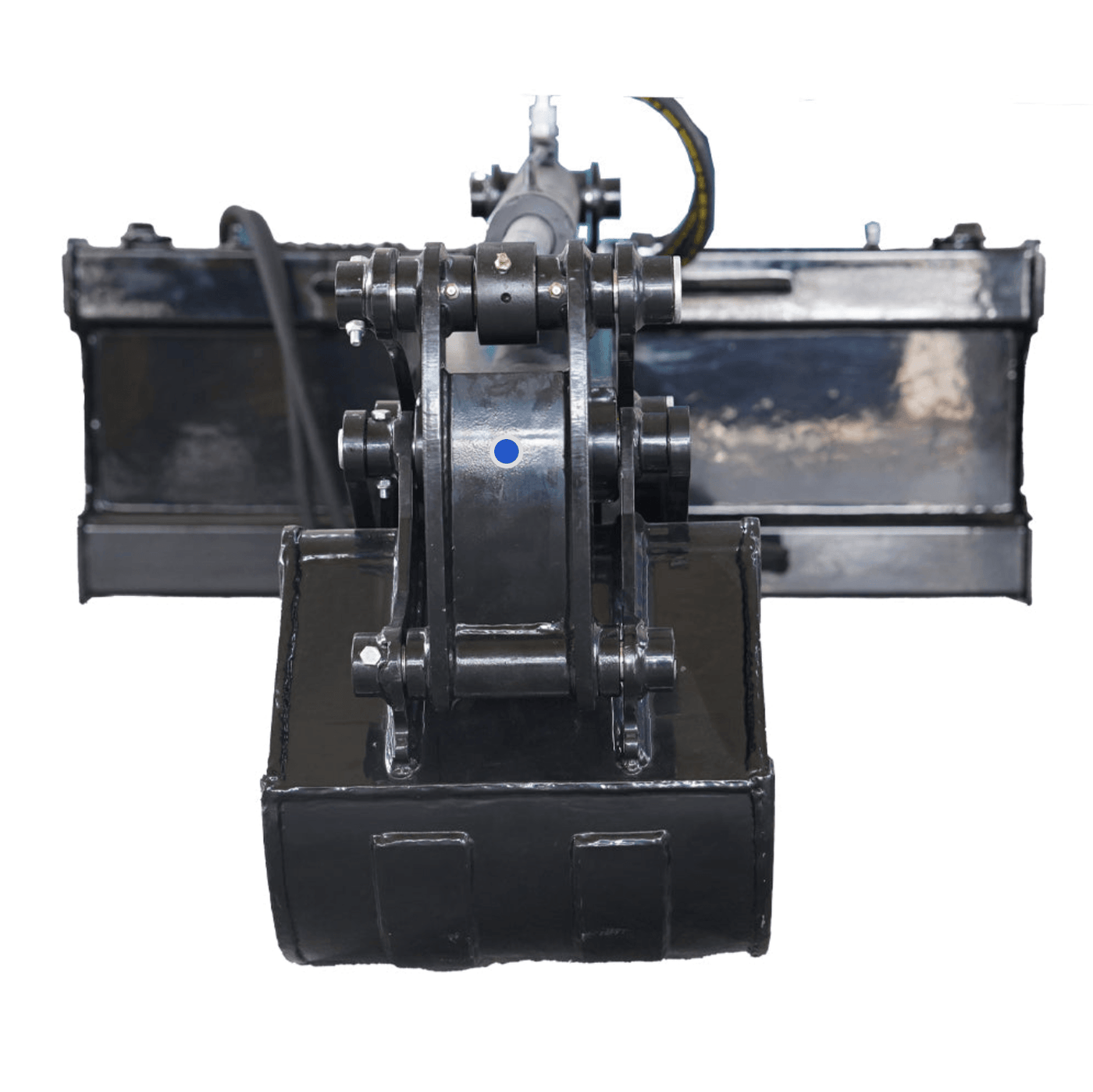 15" Skid Steer Backhoe Attachment, Heavy Duty Digger Bucket, Universal Mount Plate