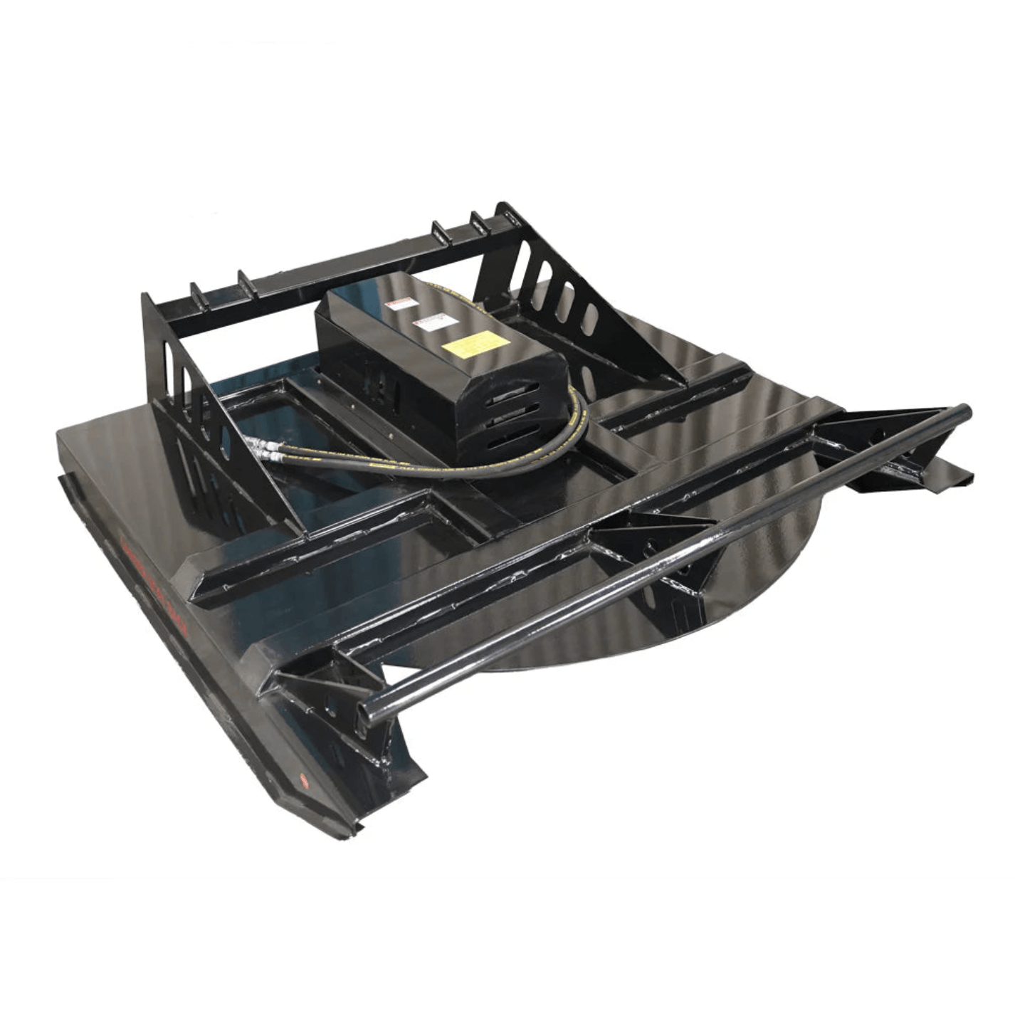 72" Hydraulic Brush Cutter for Skid Steer, Heavy Duty Brush Hog for Land Clearing & Pasture Maintenance