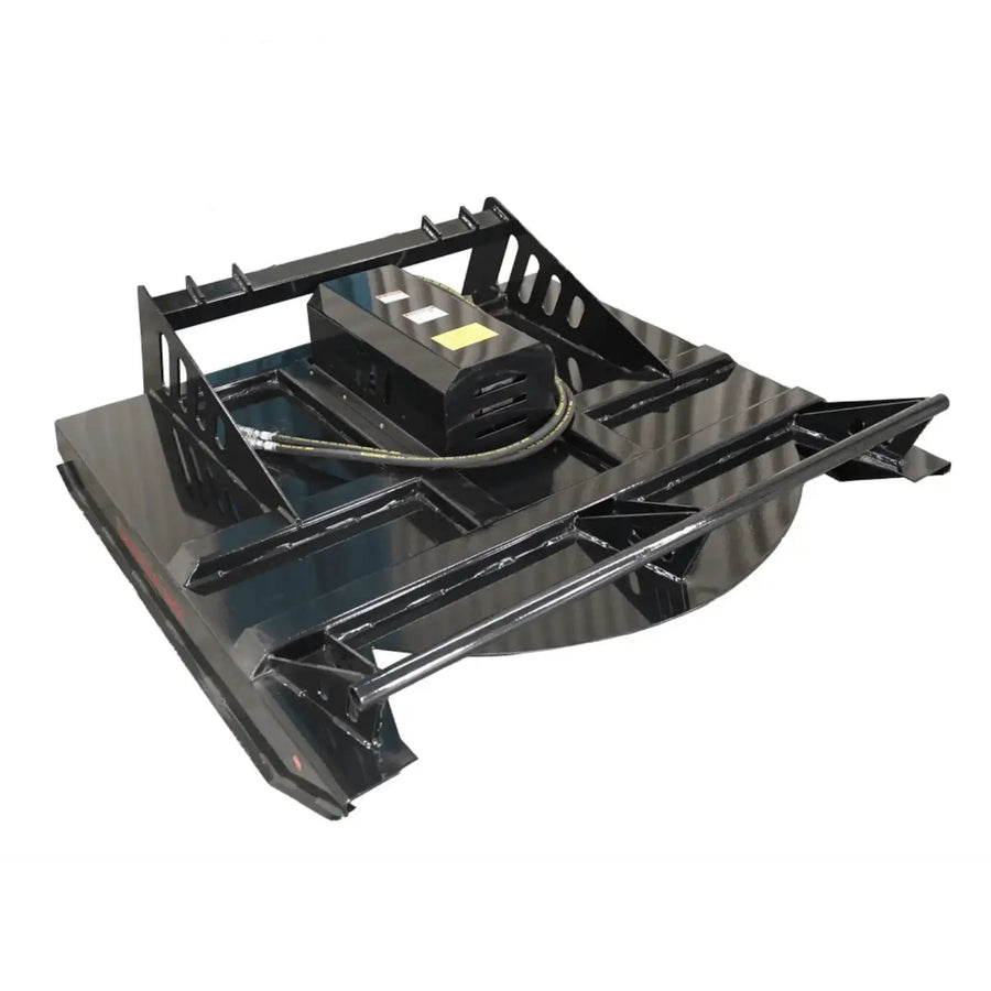 72" Hydraulic Skid Steer Brush Cutter, Heavy-Duty Brush Hog for Land Clearing