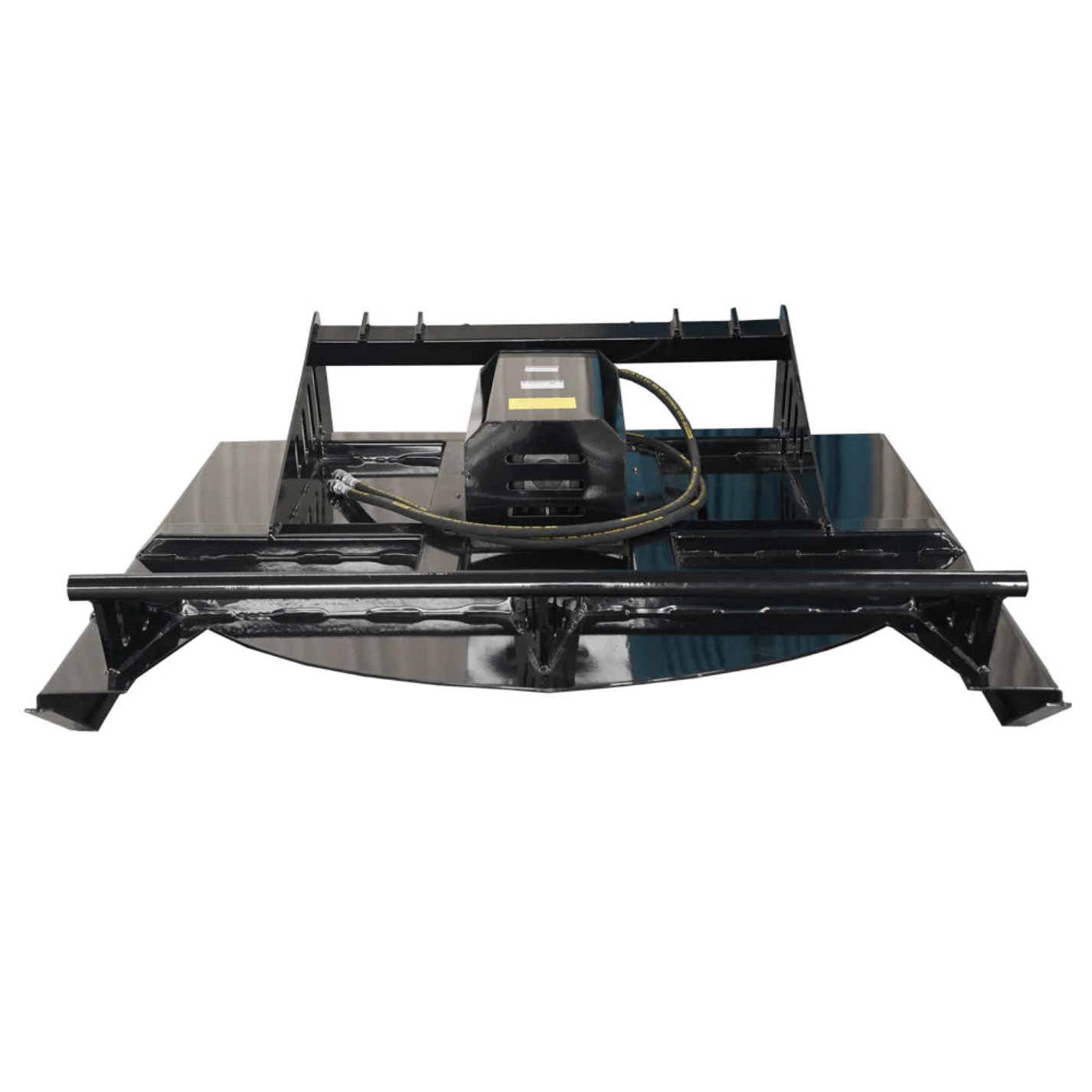 72" Hydraulic Brush Cutter for Skid Steer, Heavy Duty Brush Hog for Land Clearing & Pasture Maintenance