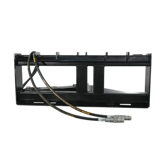 Heavy-Duty Skid Steer Post & Tree Puller Attachment, Universal Quick Attach