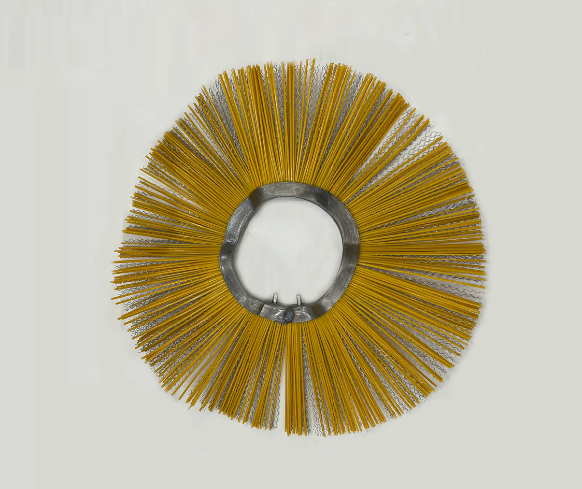 attachMan Replacement Broom Bristles for Skid Steer Sweeper Attachment - 38 Pcs Set (Fits S-AB1830)