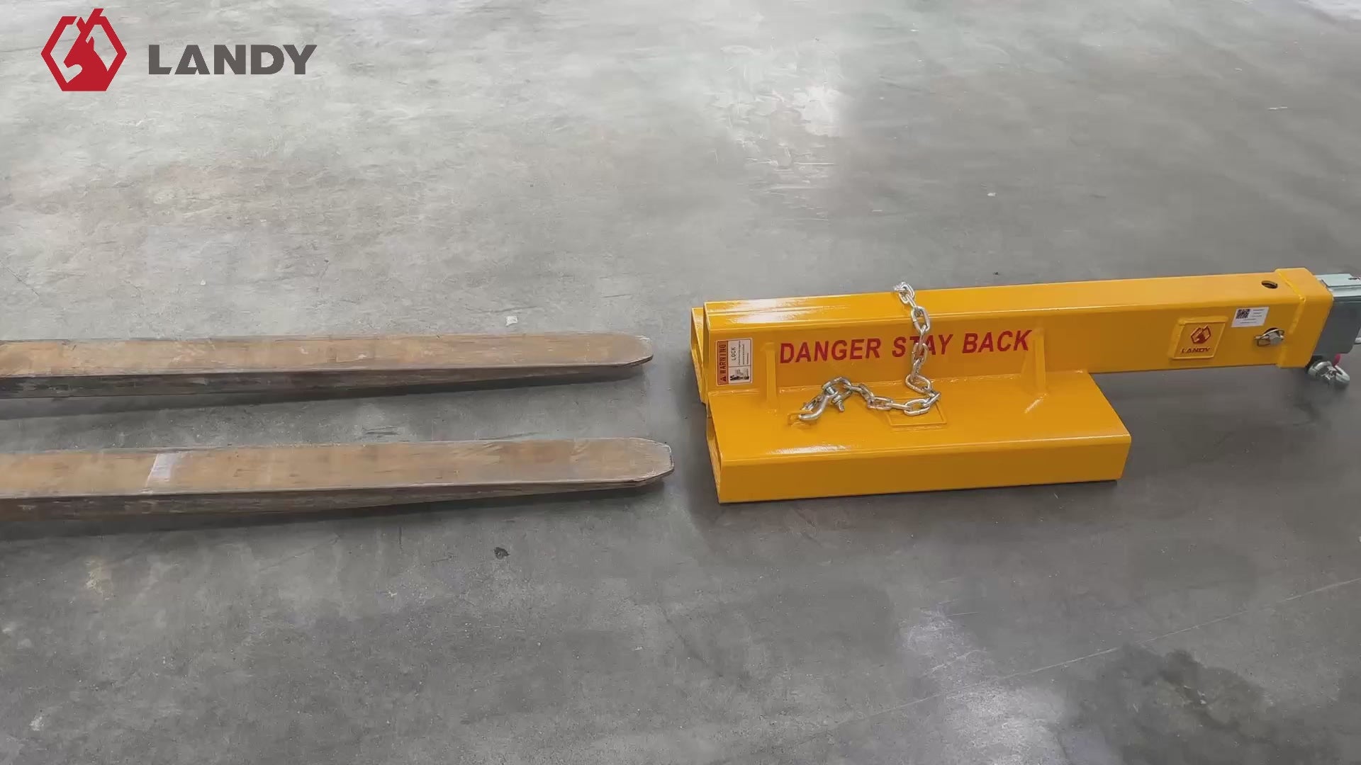 9900lb Capacity Forklift Short Mobile Crane Lifting Hoist Jib Boom - FJCS45 Model