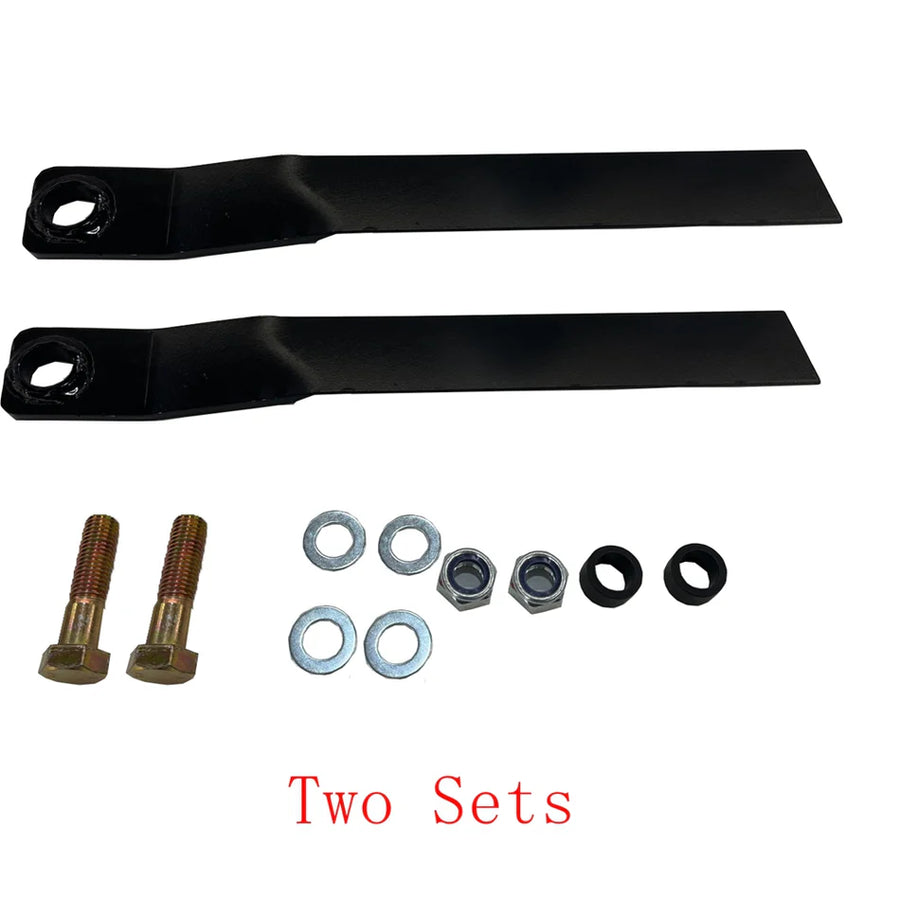 Replacement Heavy-Duty Blade Sets for 72" Brush Mower - 2 Sets Included with Hardware